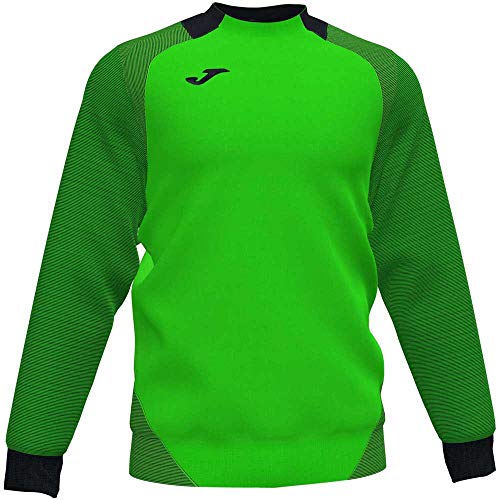Joma Herren Essential Ii Sweatshirts, Grün fluoreszierend-Schwarz, XXXS Joma Herren Essential Ii Sweatshirts, Grün fluoreszierend-Schwarz, XXXS von Joma