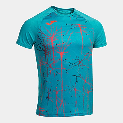Joma Herren Kurzarm Elite Ix T-Shirt, türkis, XXS Joma Herren Kurzarm Elite Ix T-Shirt, türkis, XXS von Joma