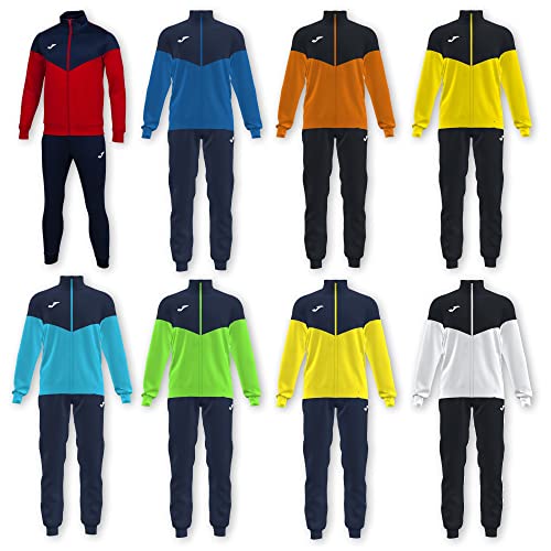 Joma Herren Oxford Trainingsanzug, Türkis, fluoreszierend, Marineblau, XXXXS Joma Herren Oxford Trainingsanzug, Türkis, fluoreszierend, Marineblau, XXXXS von Joma