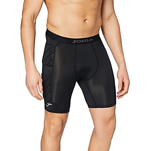 Joma Herren Protec Portero Negro shorts multisports, Schwarz, S-M EU Joma Herren Protec Portero Negro shorts multisports, Schwarz, S-M EU von Joma