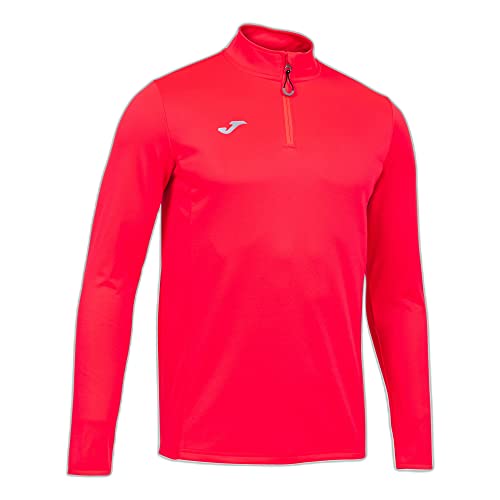 Joma Herren Sweatshirt Running Night, Koralle Leuchtend, XXL von Joma