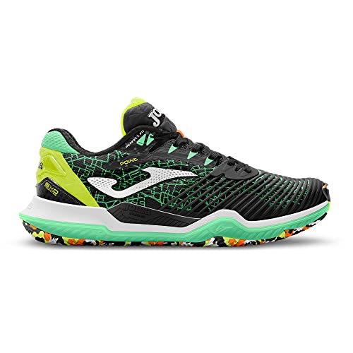 Joma Herren T.Point Men Tennisschuh, Schwarz/Grün MX, 45 EU Joma Herren T.Point Men Tennisschuh, Schwarz/Grün MX, 45 EU von Joma