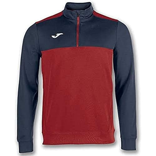 Joma Herren Winner Sweatshirt, Rot-Marineblau, 2XL von Joma