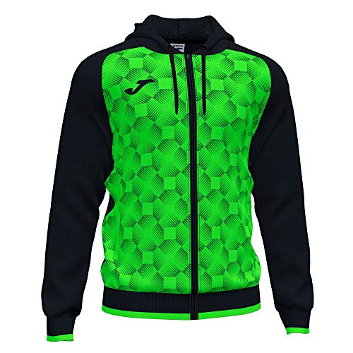 Joma Herren Chaqueta Con Capucha Supernova Iii Hoodie, Fluor Schwarz-grün, XXS EU Joma Herren Chaqueta Con Capucha Supernova Iii Hoodie, Fluor Schwarz-grün, XXS EU von Joma