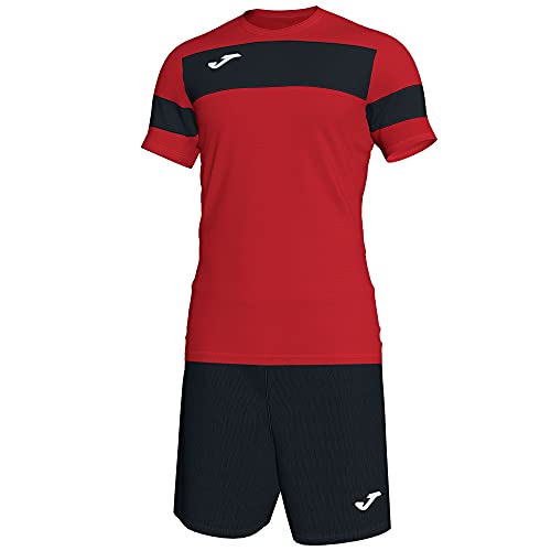 Joma Jungen Academy Set Ausr stung M kurz, Rot/Schwarz, XS EU von Joma