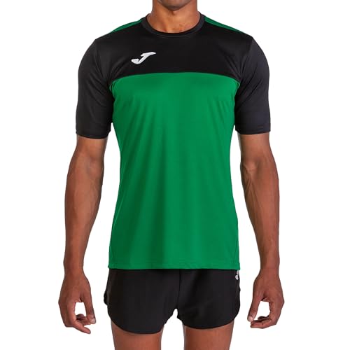 Joma Jungen Winner Equip T-Shirts M/C, Grün/Schwarz, XXS von Joma