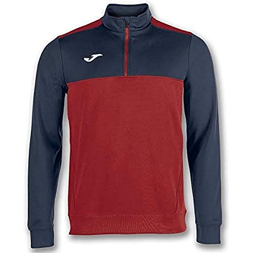 Joma Jungen Winner Sweatshirt, Rot-Marineblau, XXS von Joma