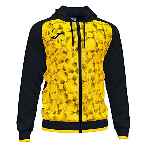 Joma Kapuzenjacke Supernova III Schwarz Gelb, 102262.109.3XS Joma Kapuzenjacke Supernova III Schwarz Gelb, 102262.109.3XS von Joma
