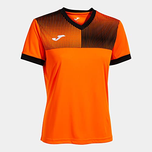 Joma Kurzarmshirt Frau Eco Supernova orange schwarz Joma Kurzarmshirt Frau Eco Supernova orange schwarz von Joma