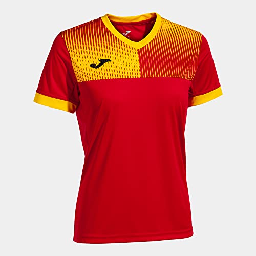 Joma Kurzarmshirt Frau Eco Supernova rot gelb Joma Kurzarmshirt Frau Eco Supernova rot gelb von Joma