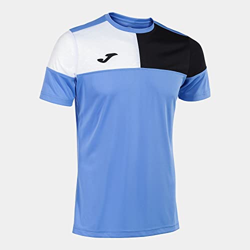 Joma Kurzarmshirt Mann Crew V blau schwarz Weiss Joma Kurzarmshirt Mann Crew V blau schwarz Weiss von Joma