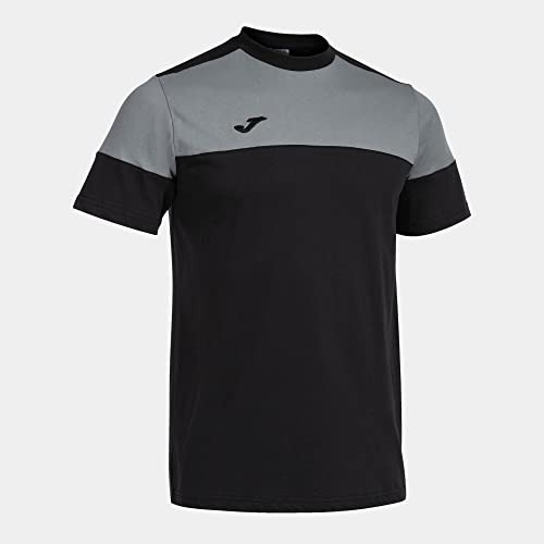 Joma Kurzarmshirt Mann Crew V schwarz grau Joma Kurzarmshirt Mann Crew V schwarz grau von Joma