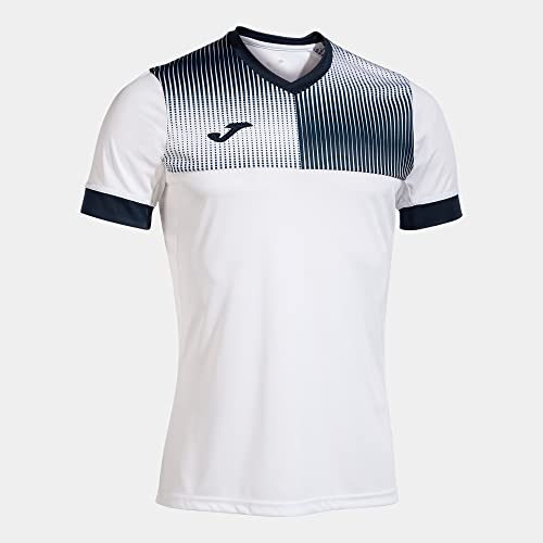 Joma Kurzarmshirt Mann Eco Supernova Weiss Marineblau Joma Kurzarmshirt Mann Eco Supernova Weiss Marineblau von Joma