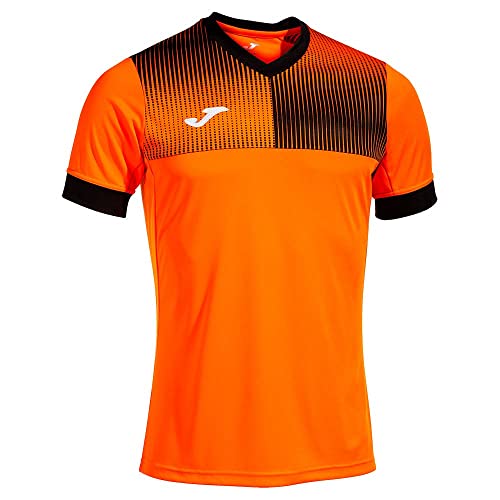 Joma Kurzarmshirt Mann Eco Supernova orange schwarz von Joma