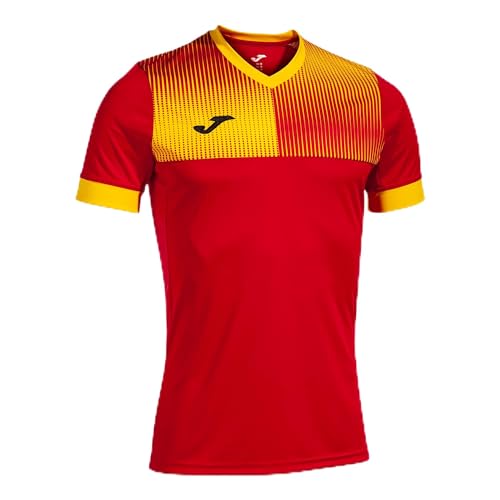 Joma Kurzarmshirt Mann Eco Supernova rot gelb von Joma