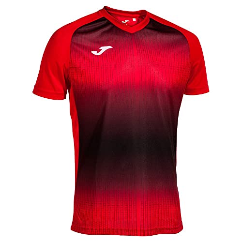 Joma Kurzarmshirt Mann Tger V rot schwarz Joma Kurzarmshirt Mann Tger V rot schwarz von Joma