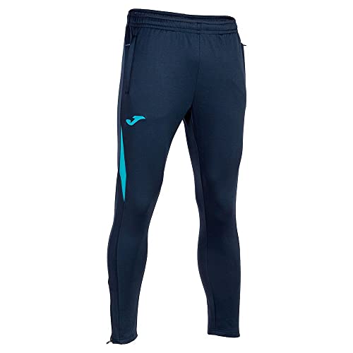 Joma Lange Hose Mann Championship VII Marineblau neon-türkis von Joma