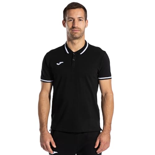 Joma Polo Comfort II, Unisex, Schwarz, XXXXXXS von Joma