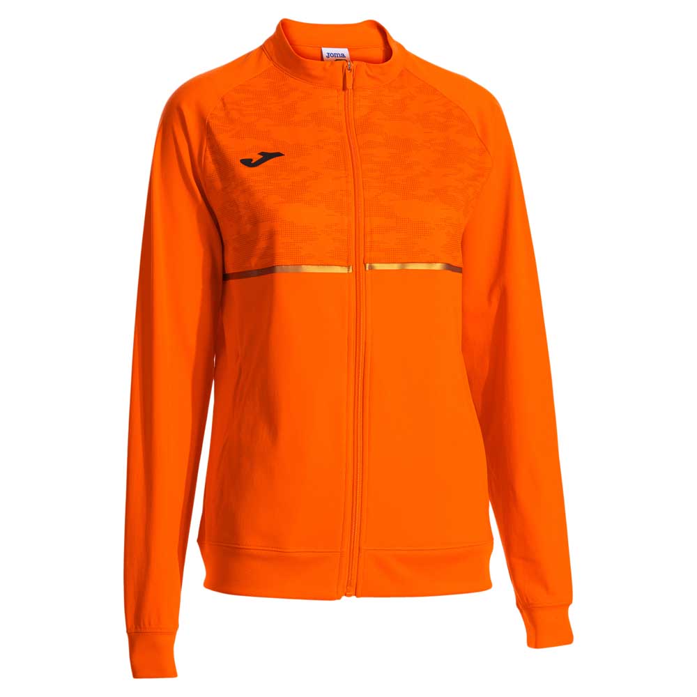 Joma Record Iii Tracksuit Jacket Orange XL Frau von Joma