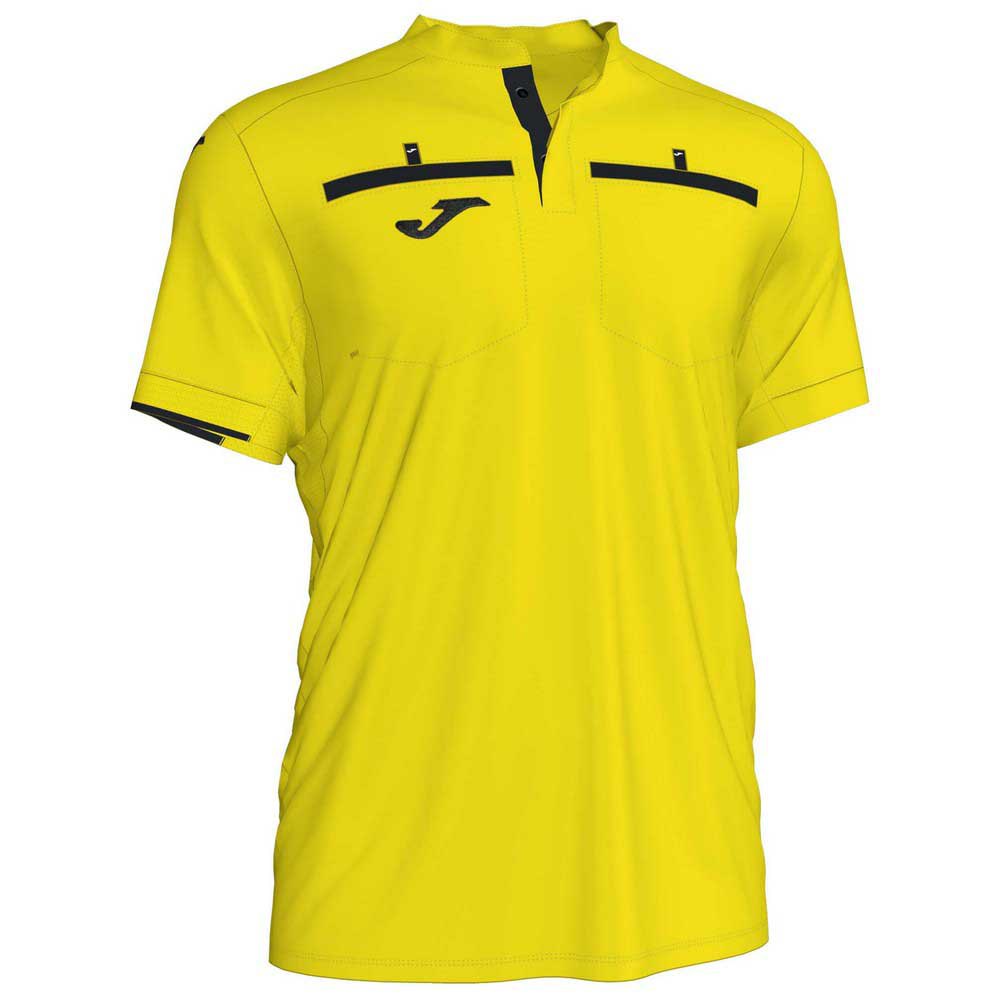 Joma Referee Short Sleeve T-shirt Gelb S Mann von Joma