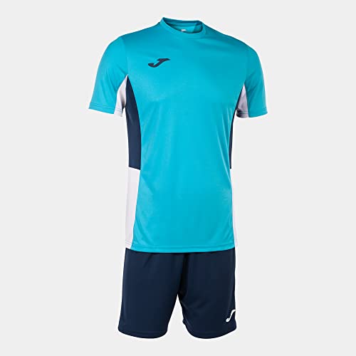 Joma Set mann Danubio II neon-türkis marineblau weiss Joma Set mann Danubio II neon-türkis marineblau weiss von Joma