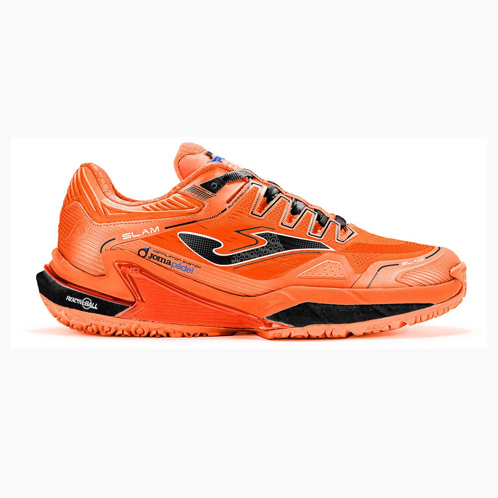 Joma Slam Om Hard Court Shoes Orange EU 43 Mann von Joma