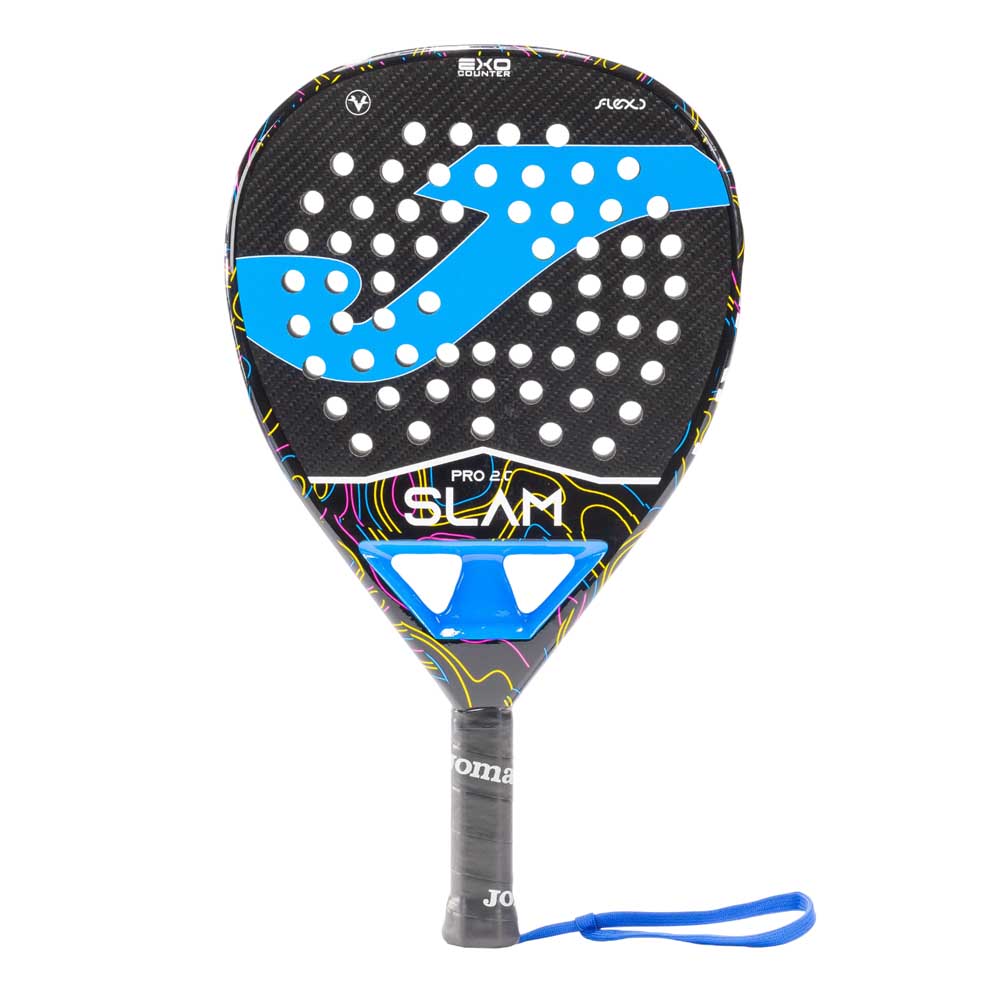Joma Slam Pro Padel Racket Blau,Schwarz Joma Slam Pro Padel Racket Blau,Schwarz von Joma