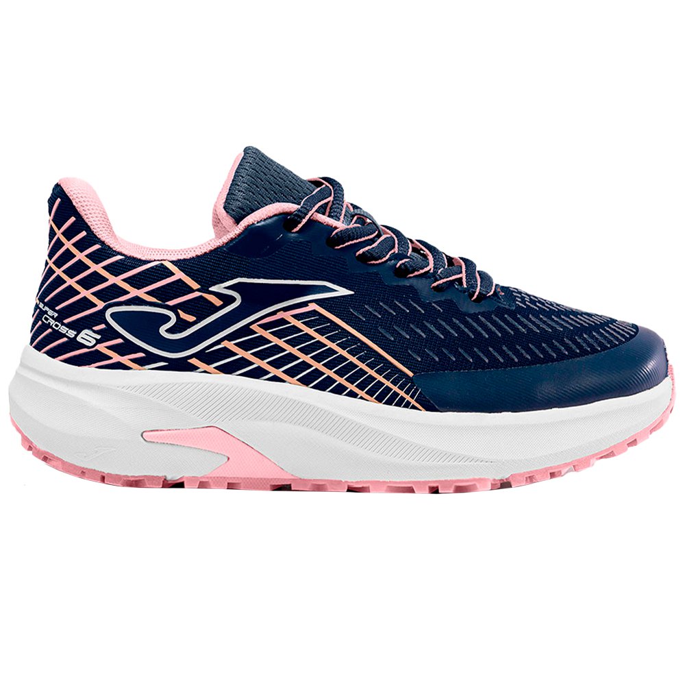 Joma Super Cross Running Shoes Blau,Rosa EU 37 Junge von Joma