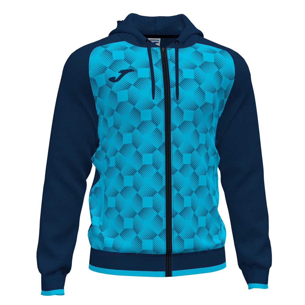 Joma Supernova Iii Full Zip Sweatshirt Blau 4-5 Years Junge von Joma