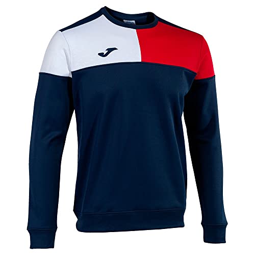 Joma Sweatshirt Mann Crew V Marineblau rot Weiss von Joma