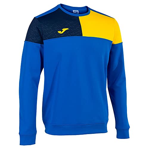 Joma Sweatshirt Mann Crew V königsblau gelb Marineblau von Joma