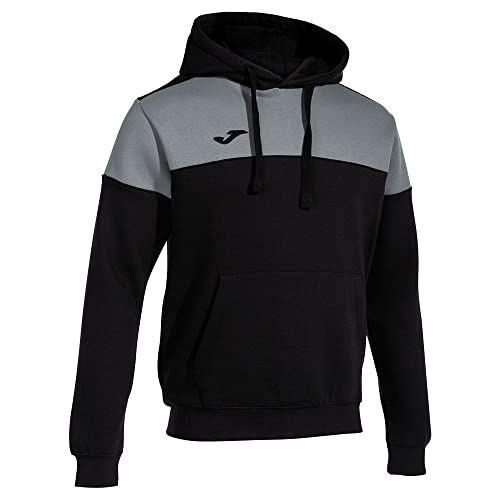 Joma Sweatshirt mit Kapuze Mann Crew V schwarz grau Joma Sweatshirt mit Kapuze Mann Crew V schwarz grau von Joma