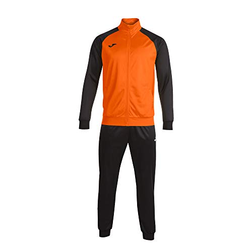 Joma - Trainingsanzug für Jungen - Strapazierfähiges und schnell trocknendes Set - Academy VII - Naranja Negro - 5XS von Joma