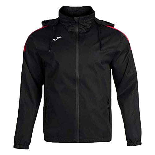 Joma Unisex 2XS Anorak Urban IV, Schwarz/Rot, XXS Joma Unisex 2XS Anorak Urban IV, Schwarz/Rot, XXS von Joma