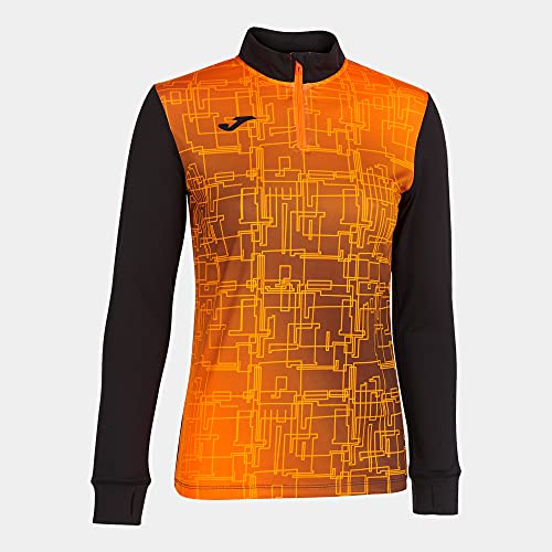Joma Unisex 2XS Elite VIII Hoody ohne Kapuze, orange, XXS Joma Unisex 2XS Elite VIII Hoody ohne Kapuze, orange, XXS von Joma