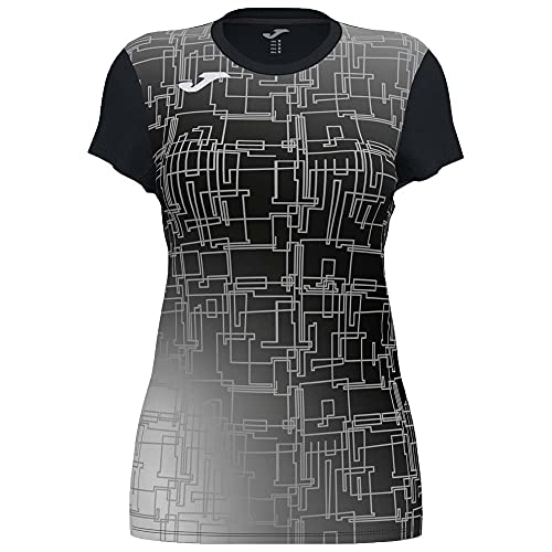 Joma Unisex 2XS Kurzarm-T-Shirt Elite VIII, Schwarz, XXS Joma Unisex 2XS Kurzarm-T-Shirt Elite VIII, Schwarz, XXS von Joma