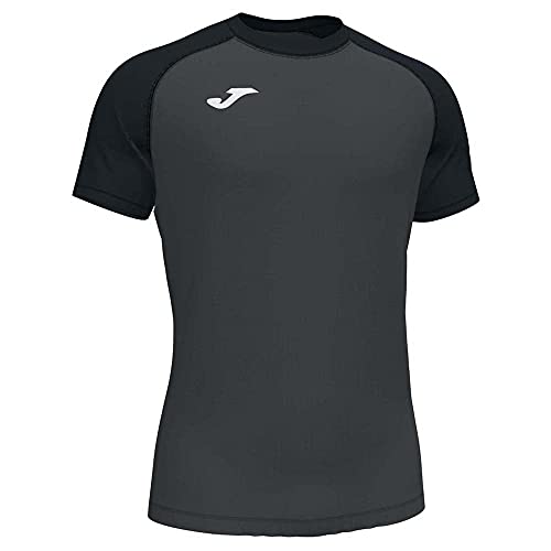 Joma Unisex 2XS T-Shirt mit kurzen Ärmeln, Antrazit, schwarz, XXS Joma Unisex 2XS T-Shirt mit kurzen Ärmeln, Antrazit, schwarz, XXS von Joma