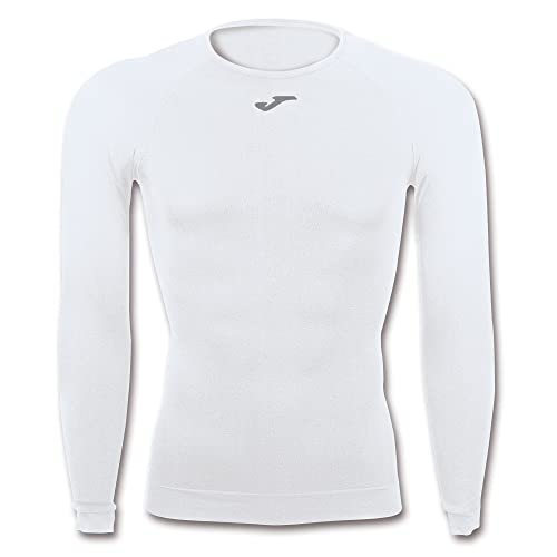 Joma Unisex Brama Classic Langarmshirt, weiß, 4XS-3XS Joma Unisex Brama Classic Langarmshirt, weiß, 4XS-3XS von Joma