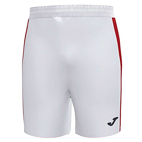 Joma Unisex-Kinder und Jugendliche Academy Shorts, Blanc/Rouge, XS Joma Unisex-Kinder und Jugendliche Academy Shorts, Blanc/Rouge, XS von Joma