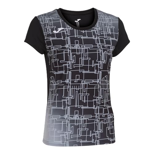 Joma Unisex Kurzarm-T-Shirt Elite VIII, Schwarz, XL Joma Unisex Kurzarm-T-Shirt Elite VIII, Schwarz, XL von Joma