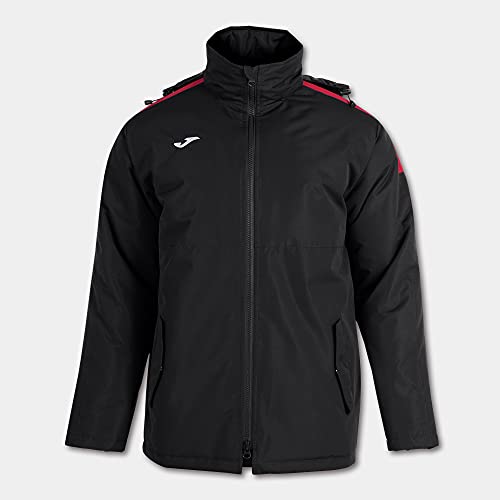 Joma Unisex M Anorak Trivor, Schwarz/Rot, M Joma Unisex M Anorak Trivor, Schwarz/Rot, M von Joma