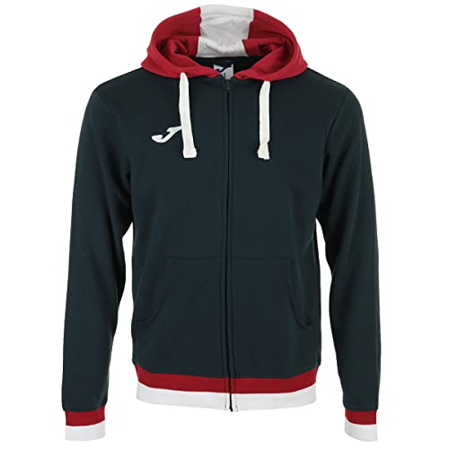 Joma Unisex S Komfort-Kapuzenjacke II, Marineblau/Rot, S Joma Unisex S Komfort-Kapuzenjacke II, Marineblau/Rot, S von Joma