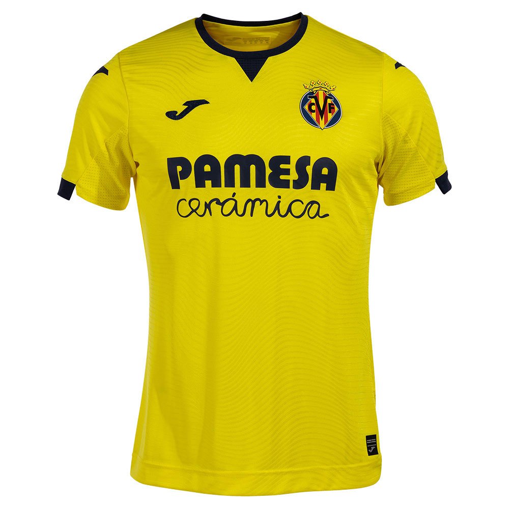 Joma Villarreal Cf 23/24 Short Sleeve T-shirt Home Gelb 2XL von Joma