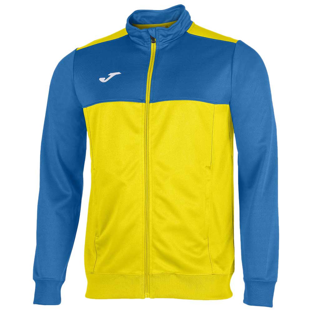 Joma Winner Full Zip Sweatshirt Gelb,Blau M Mann von Joma