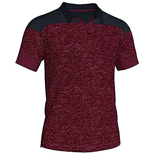 Joma Winner Herren Poloshirt M Bordeaux/schwarz von Joma