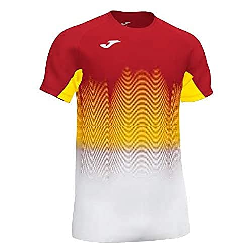 Joma boys Elite Vii Laufshirt mit kurzen rmeln , Rot / Weiß, XL EU Joma boys Elite Vii Laufshirt mit kurzen rmeln , Rot / Weiß, XL EU von Joma