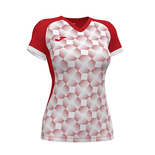 Joma Supernova III Kurzarm-T-Shirt Rot Wei, 901431.602.L Joma Supernova III Kurzarm-T-Shirt Rot Wei, 901431.602.L von Joma