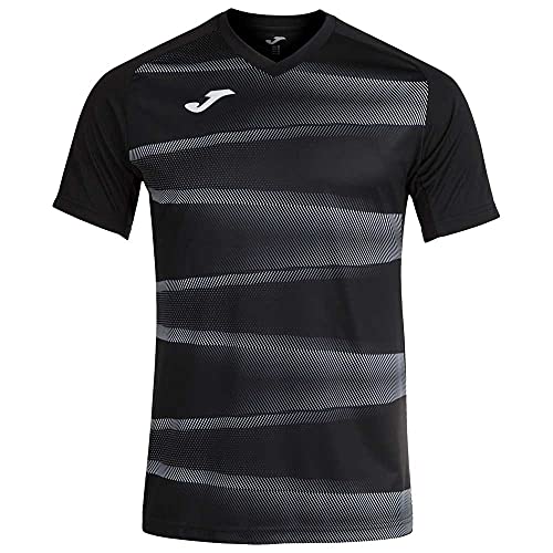 Joma T-Shirt Kurzarm Graffity II Schwarz, 101901.102.6Xs-5Xs von Joma