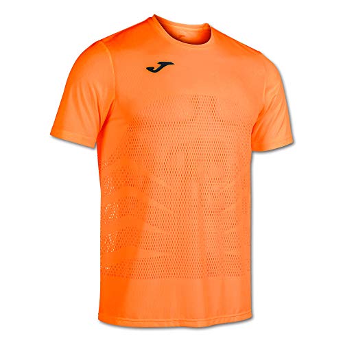Joma T-Shirt Kurzarm Marathon Orange Fluor, 102307.050.M von Joma