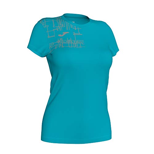 Joma T-Shirt mit kurzen Ärmeln Elite VIII Türkis, 901419.725.S von Joma
